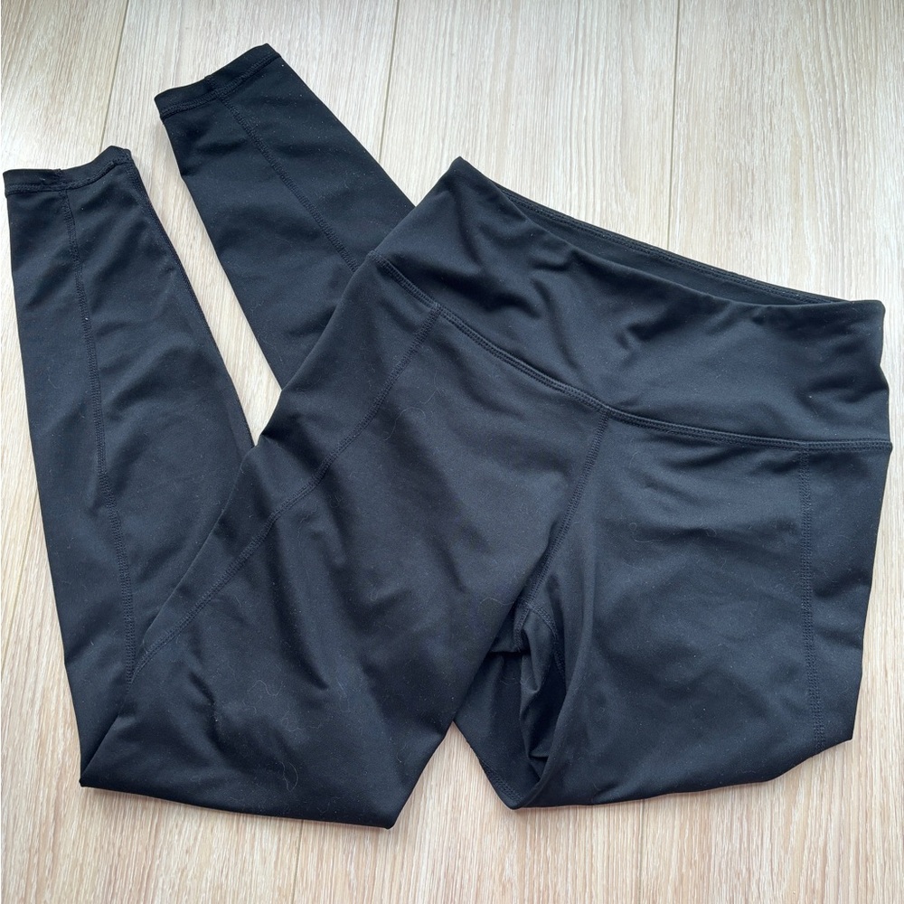 2/$10 H&M Sport Black Leggings workout pants Athleisure Activewear spring size S